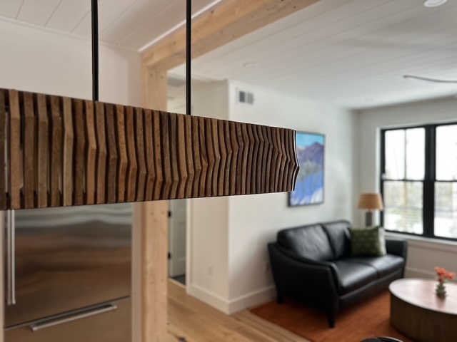 Warm interior living space